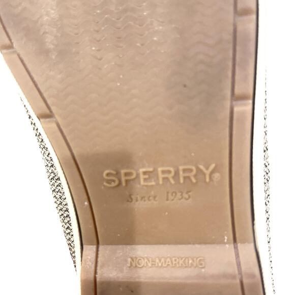 Sperry Top-Sider Boat Shoes Womens Size 8M Tan Leather Mesh Angelfish STS96864 - Picture 10 of 12